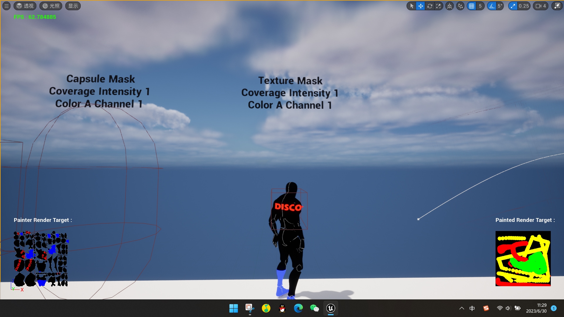 Painting Component in Blueprints UE Marketplace